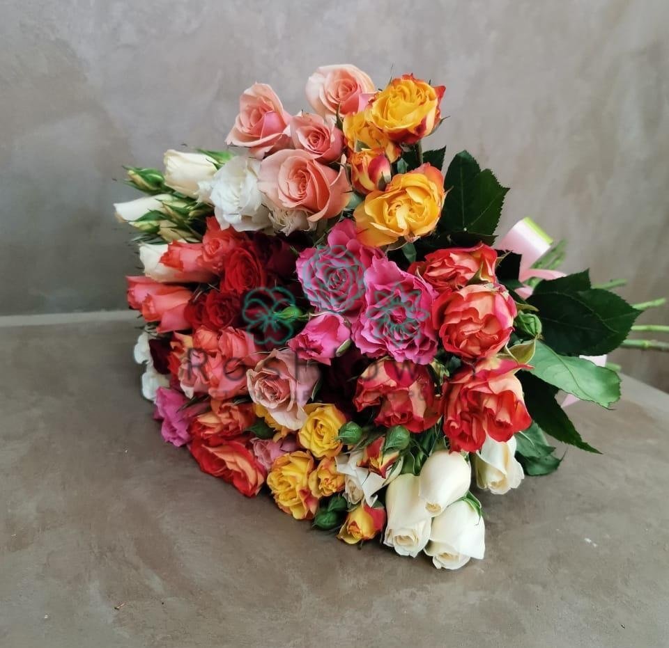 Букет цветов из: Розы в Рощино Ставропольского края