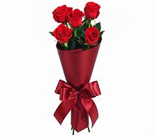 Букет 5 Красных роз Эдлесс Лав #REPLACE_PRED# Рощино Ставропольского края