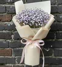 Букет цветов из:  Гипсофила в Рощино Ставропольского края