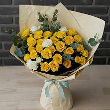 Букет цветов из:  Розы в Рощино Ставропольского края