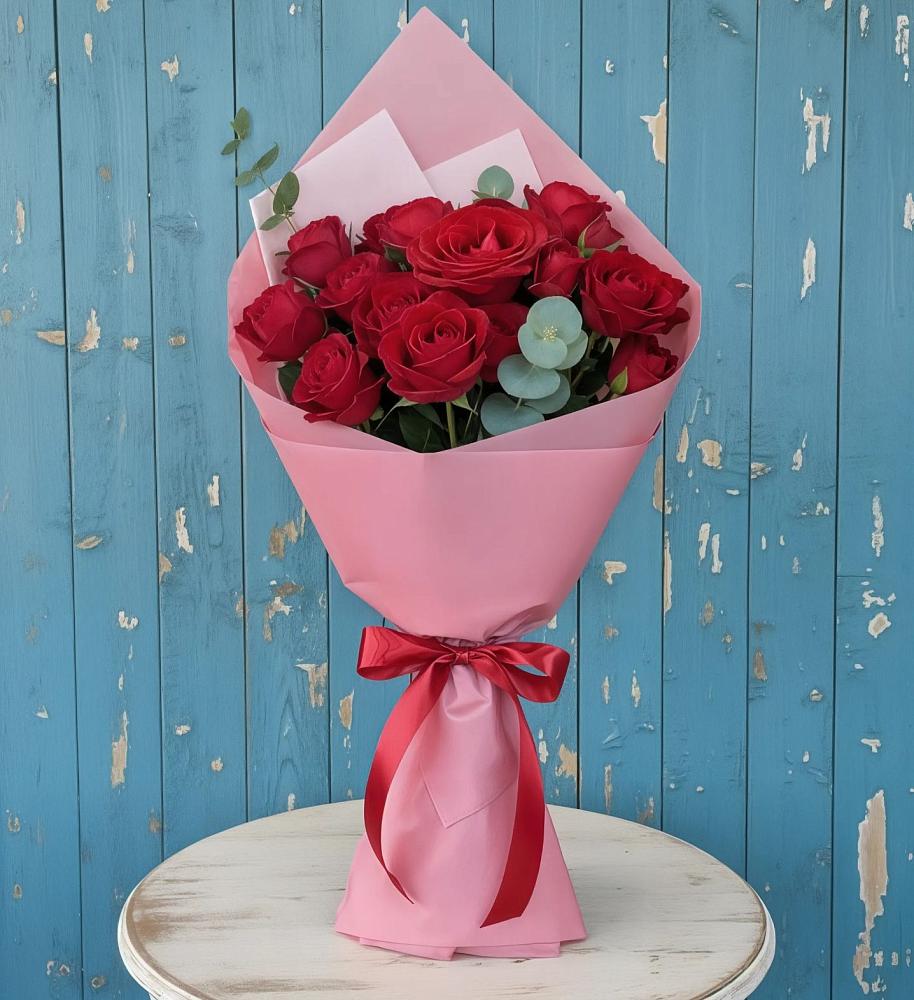 Букет цветов из: Розы в Рощино Ставропольского края