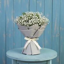 Букет цветов из:  Гипсофила #REPLACE_PRED# Рощино Ставропольского края