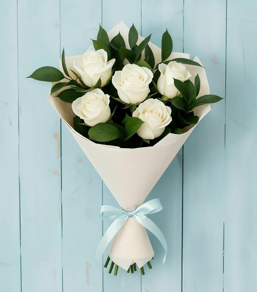Букет цветов из: Розы в Рощино Ставропольского края