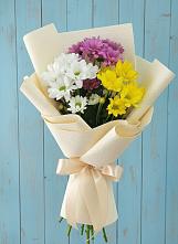 Букет цветов из:  Хризантемы #REPLACE_PRED# Рощино Ставропольского края