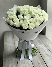Букет 35 Белых роз #REPLACE_PRED# Рощино Ставропольского края