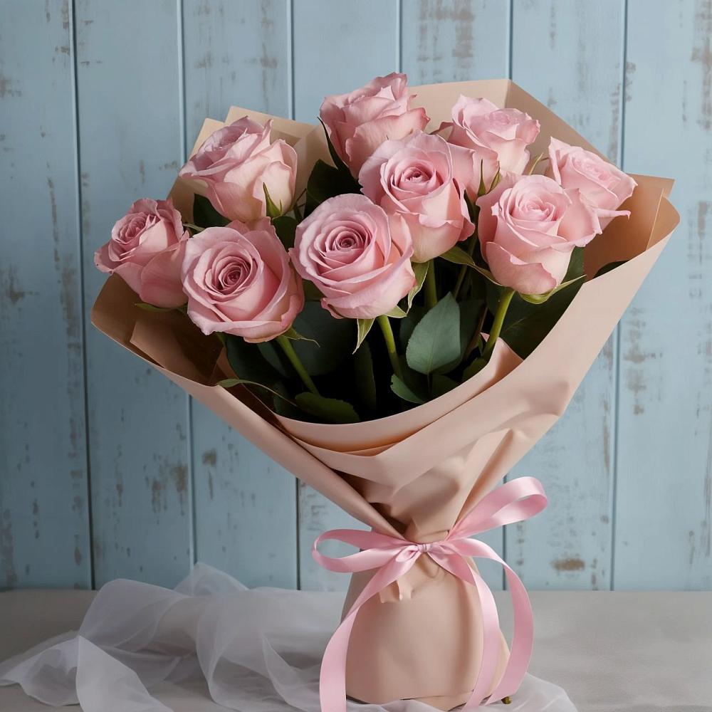 Букет цветов из: Розы в Рощино Ставропольского края