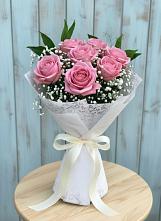 Букет цветов из:  Розы #REPLACE_PRED# Рощино Ставропольского края