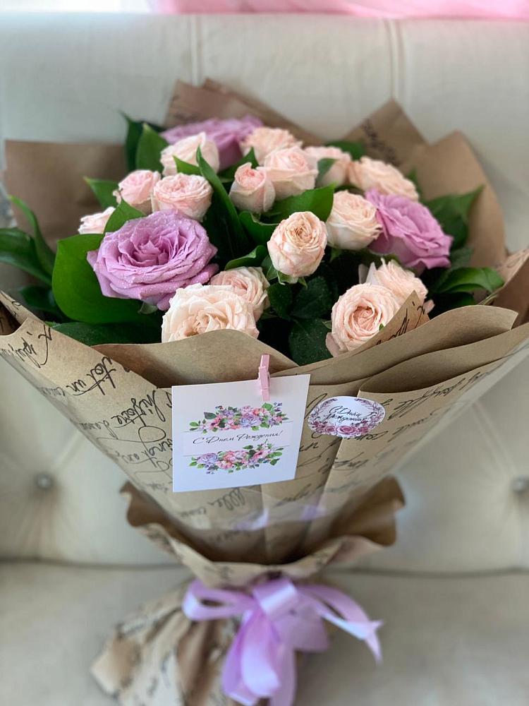 Букет цветов из: Розы в Рощино Ставропольского края