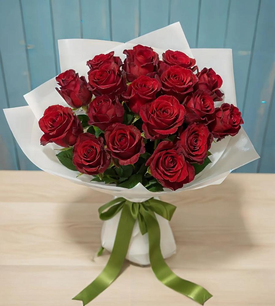 Букет Красные розы в Рощино Ставропольского края