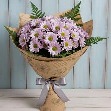 Букет цветов из:  Хризантемы #REPLACE_PRED# Рощино Ставропольского края