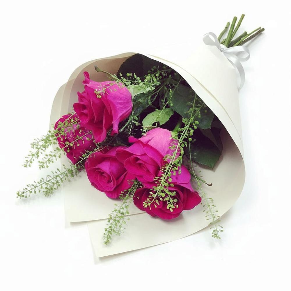 Букет цветов из: Розы в Рощино Ставропольского края