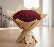 Букет 101 Красная роза #REPLACE_PRED# Рощино Ставропольского края