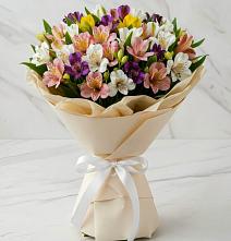 Букет цветов из:  Альстромерии #REPLACE_PRED# Рощино Ставропольского края