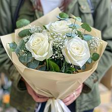 Букет цветов из:  Розы #REPLACE_PRED# Рощино Ставропольского края