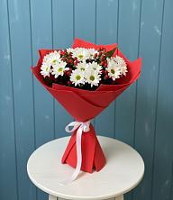 Букет цветов из:  Хризантемы в Рощино Ставропольского края