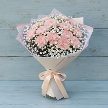 Букет цветов из:  Гвоздики в Рощино Ставропольского края