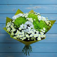 Букет цветов из:  Хризантемы #REPLACE_PRED# Рощино Ставропольского края