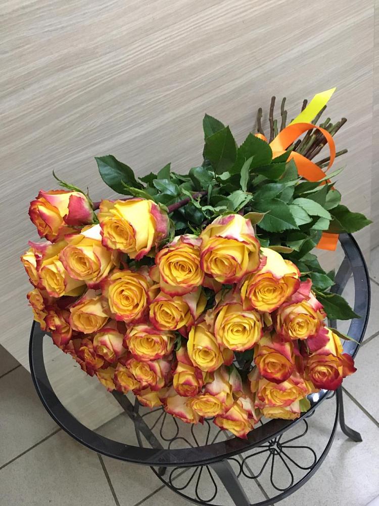 Букет Желтые розы в Рощино Ставропольского края