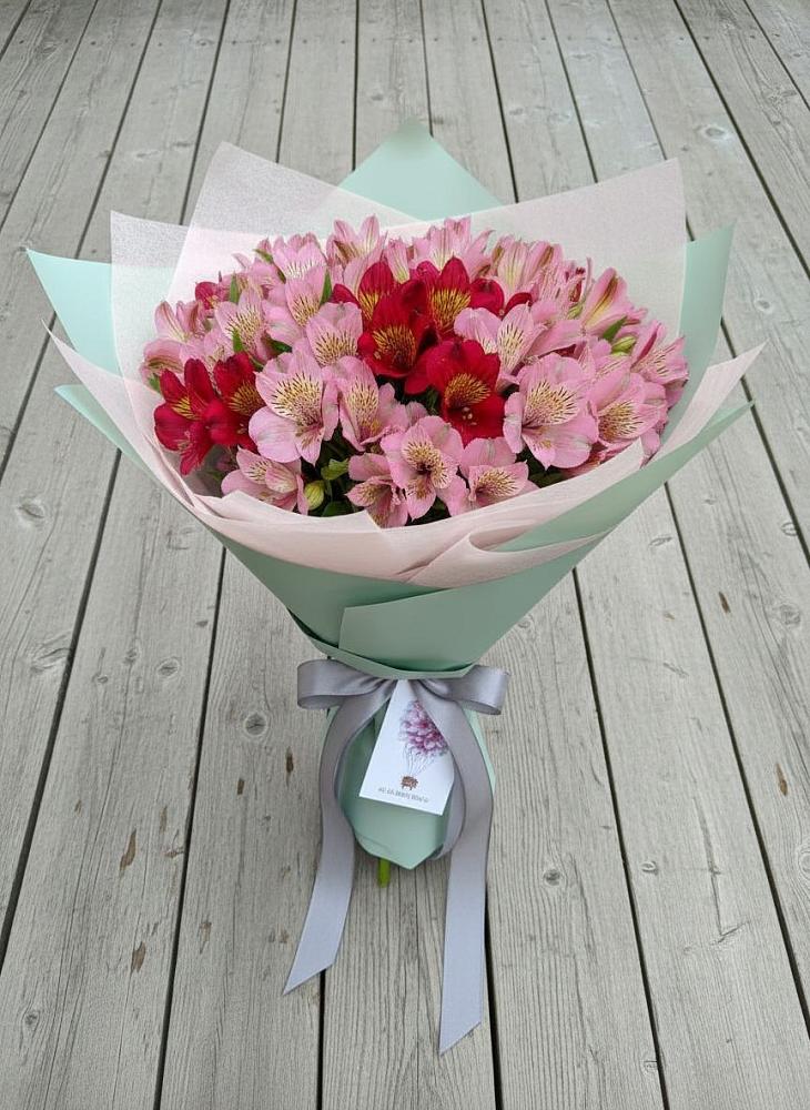 Букет цветов из: Альстромерии в Рощино Ставропольского края