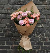 Букет цветов из:  Розы в Рощино Ставропольского края