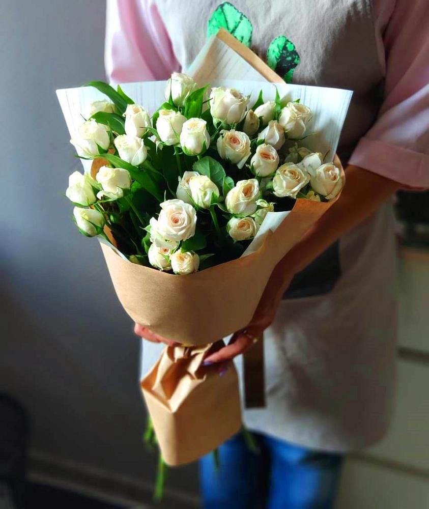 Букет цветов из: Розы в Рощино Ставропольского края