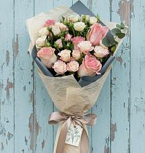 Букет цветов из:  Розы в Рощино Ставропольского края