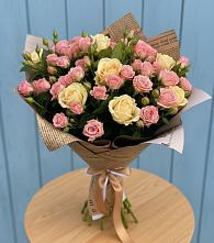 Букет цветов из:  Розы в Рощино Ставропольского края