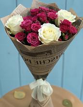 Букет цветов из:  Розы #REPLACE_PRED# Рощино Ставропольского края