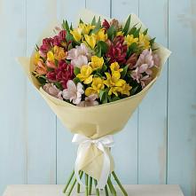 Букет цветов из:  Альстромерии #REPLACE_PRED# Рощино Ставропольского края