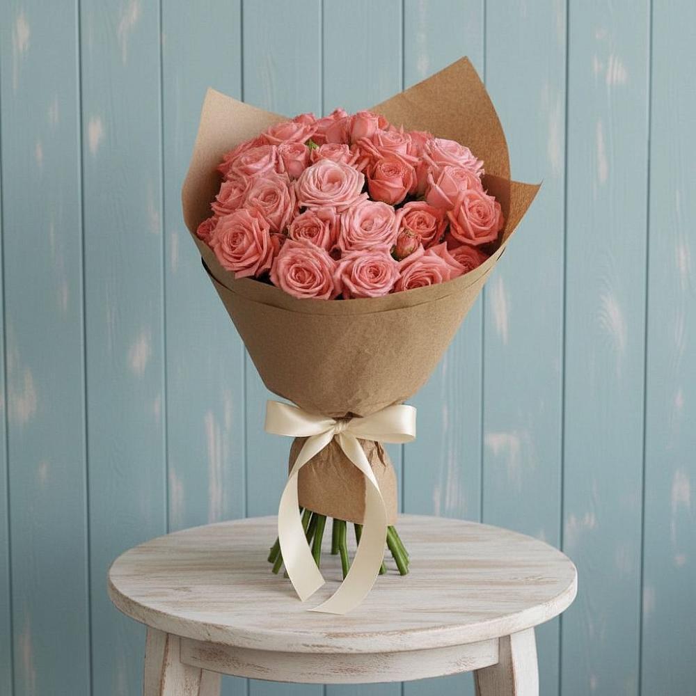 Букет цветов из: Розы в Рощино Ставропольского края