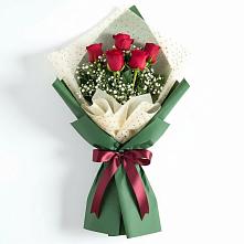 Букет цветов из:  Розы в Рощино Ставропольского края