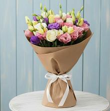Букет цветов из:  Лизиантусы #REPLACE_PRED# Рощино Ставропольского края