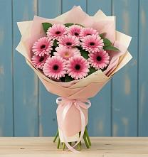 Букет цветов из:  Герберы в Рощино Ставропольского края