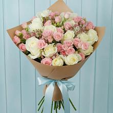 Букет цветов из:  Розы в Рощино Ставропольского края
