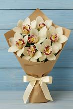 Букет цветов из:  Орхидеи и Розы в Рощино Ставропольского края